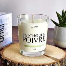Charger l'image dans la galerie, Bougie parfumée Patchouli poivré