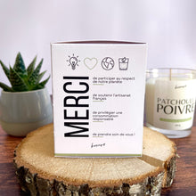 Charger l'image dans la galerie, Bougie parfumée Patchouli poivré